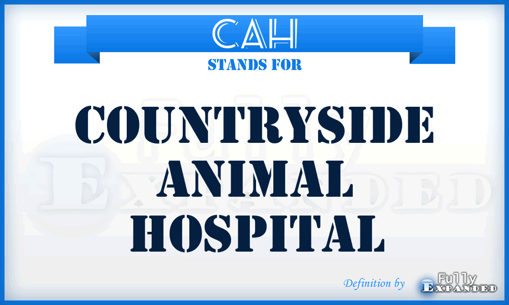 CAH - Countryside Animal Hospital