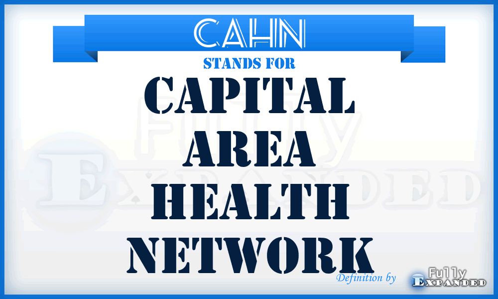 CAHN - Capital Area Health Network
