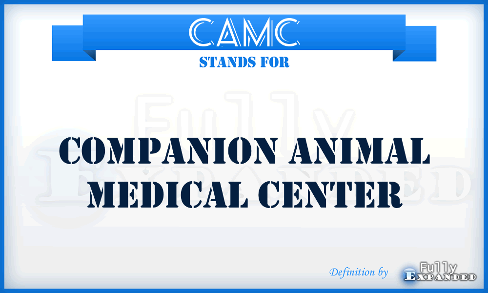 CAMC - Companion Animal Medical Center