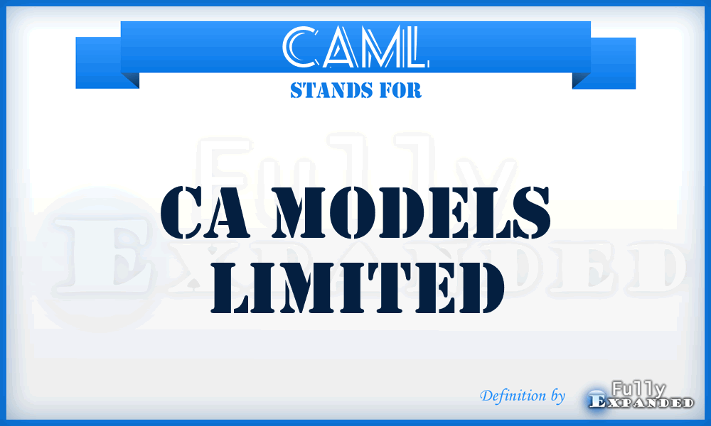 CAML - CA Models Limited