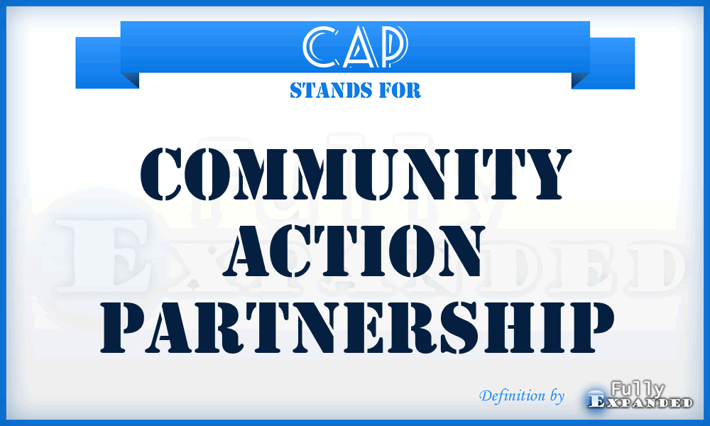 CAP - Community Action Partnership