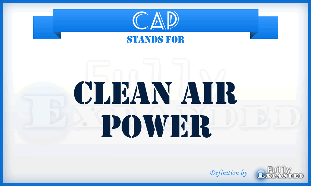 CAP - Clean Air Power