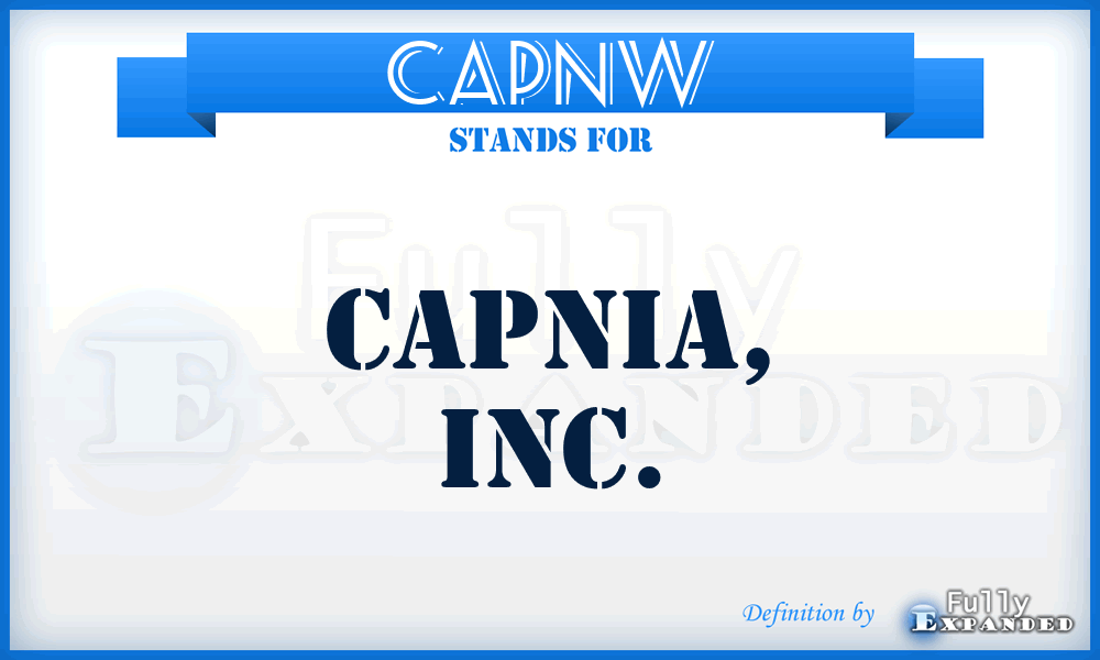 CAPNW - Capnia, Inc.