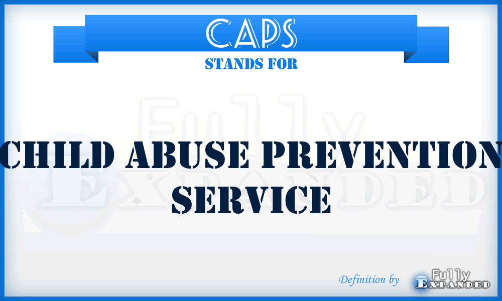 CAPS - Child Abuse Prevention Service