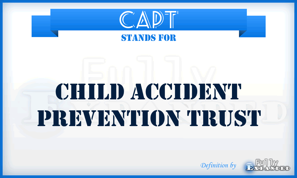 CAPT - Child Accident Prevention Trust