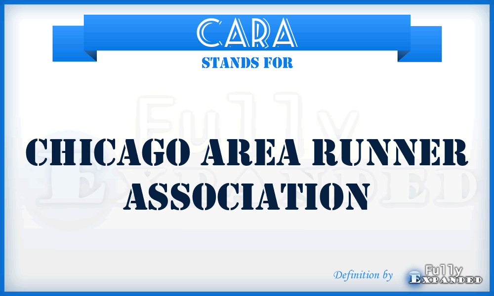 CARA - Chicago Area Runner Association
