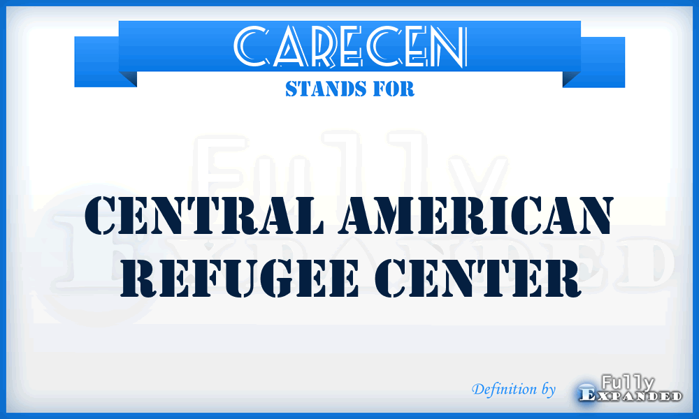 CARECEN - Central American Refugee Center