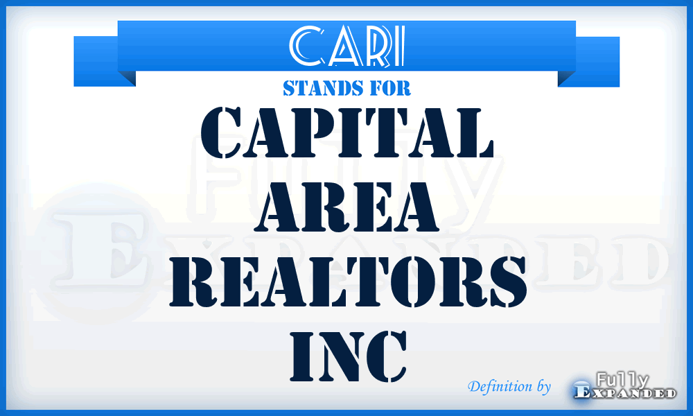 CARI - Capital Area Realtors Inc