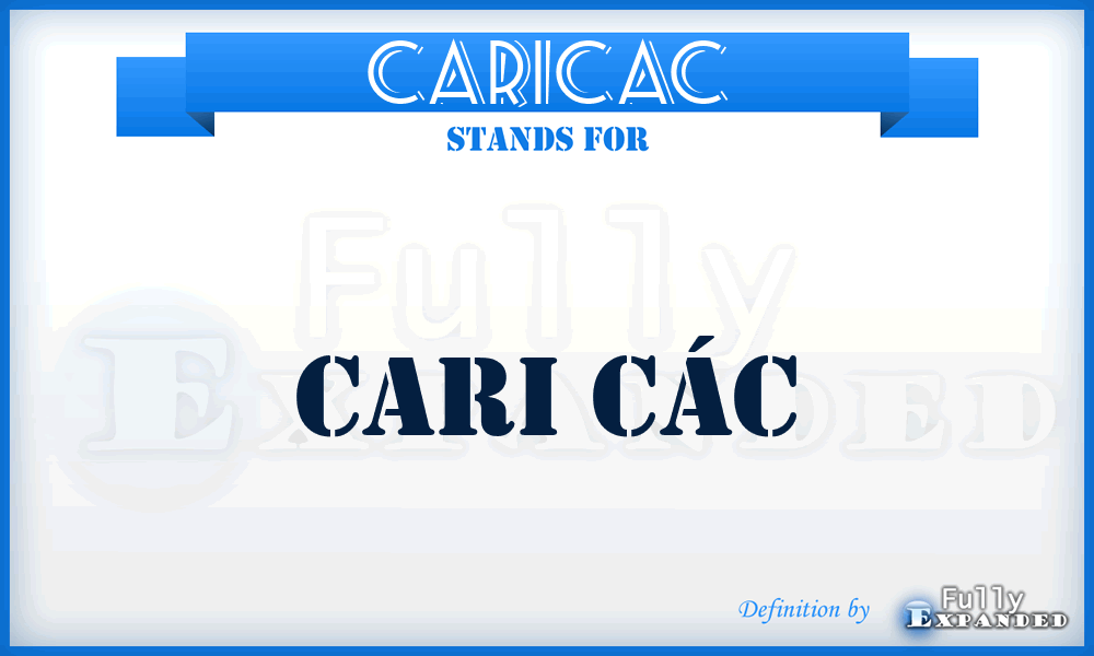 CARICAC - cari Các