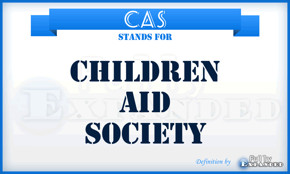 CAS - Children Aid Society