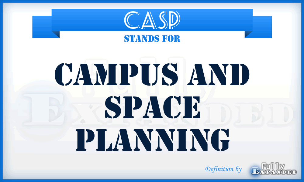 CASP - Campus And Space Planning