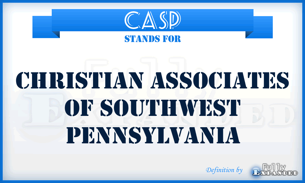 CASP - Christian Associates of Southwest Pennsylvania