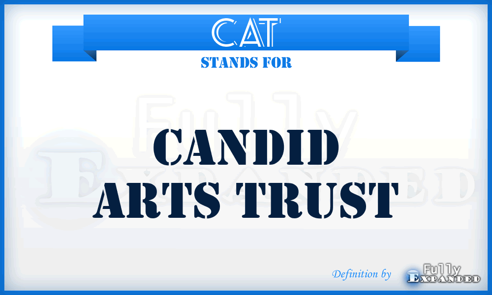 CAT - Candid Arts Trust