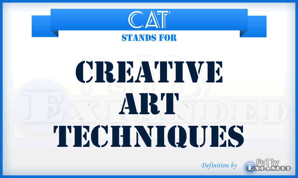 CAT - Creative Art Techniques