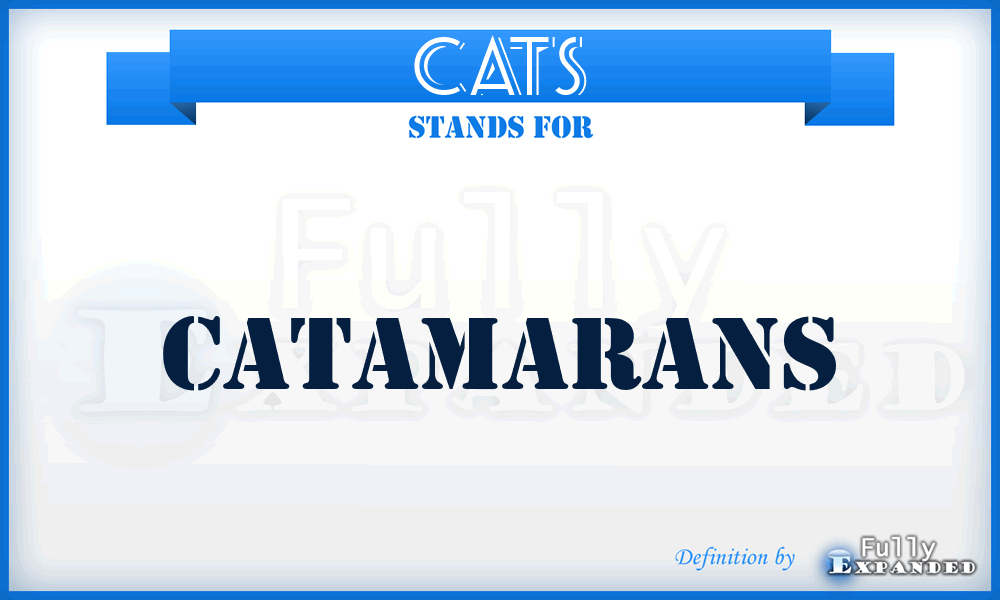 CATS - Catamarans
