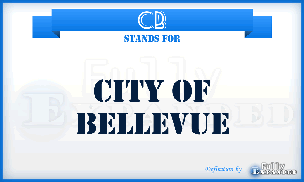 CB - City of Bellevue