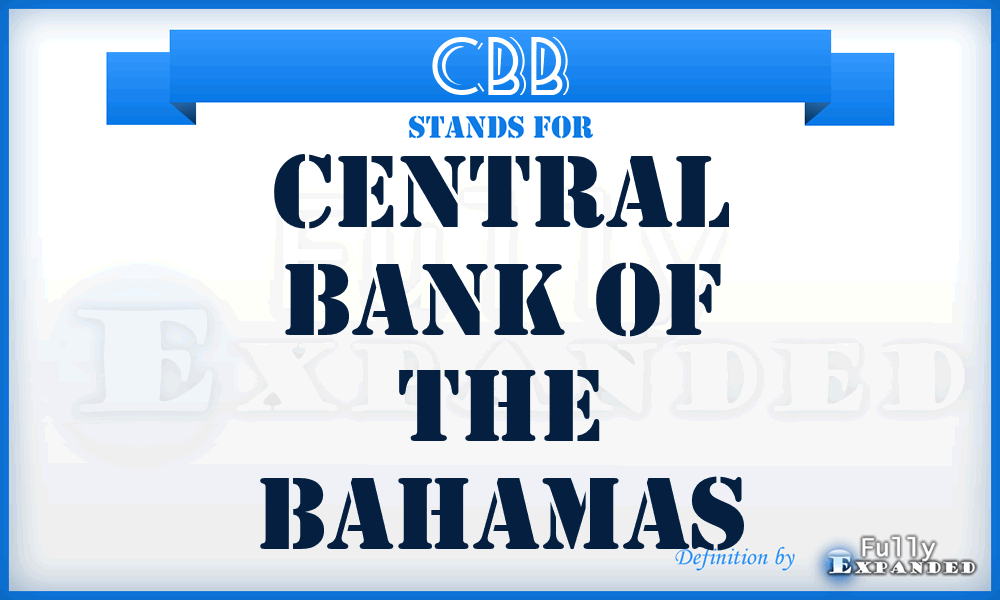 CBB - Central Bank of the Bahamas