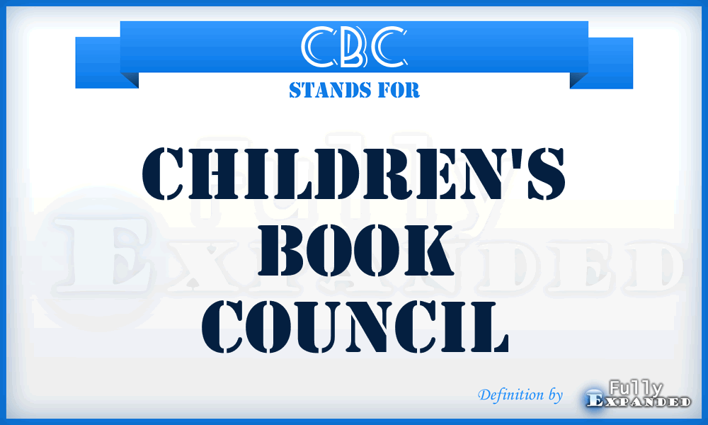 CBC - Children's Book Council