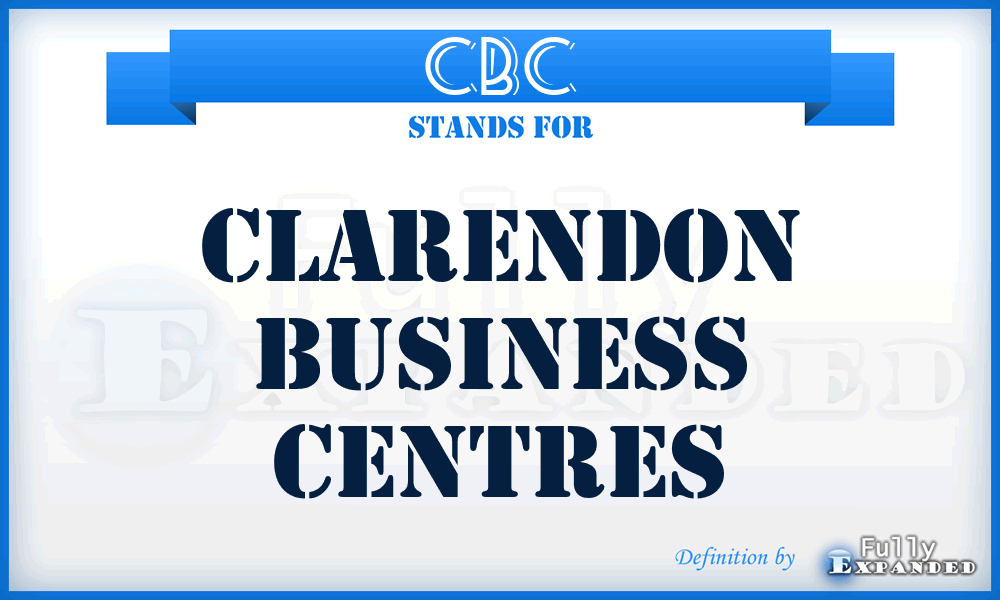 CBC - Clarendon Business Centres