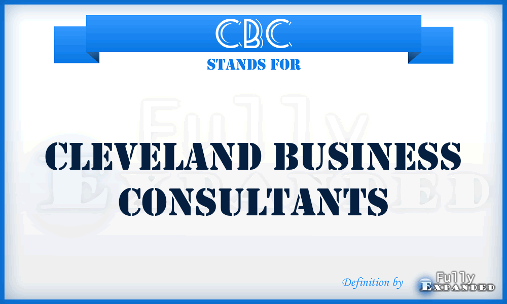 CBC - Cleveland Business Consultants