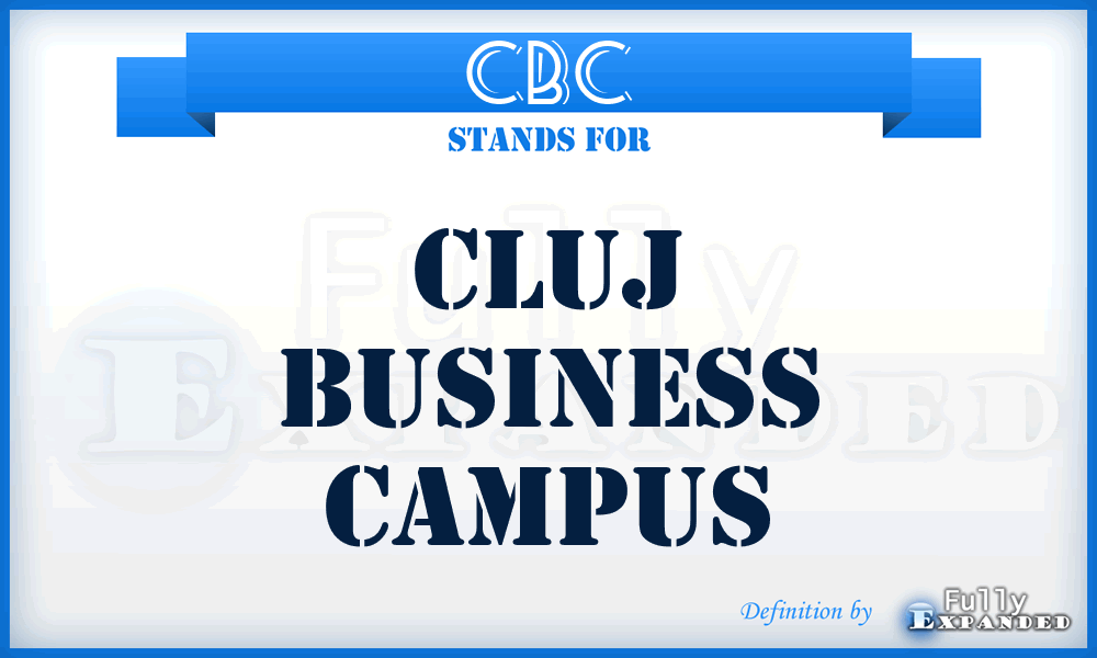 CBC - Cluj Business Campus