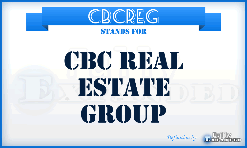 CBCREG - CBC Real Estate Group