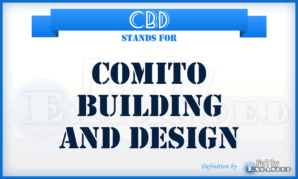 CBD - Comito Building and Design