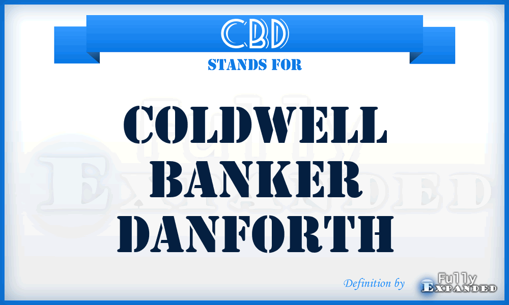 CBD - Coldwell Banker Danforth