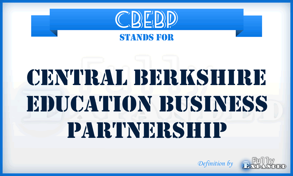 CBEBP - Central Berkshire Education Business Partnership