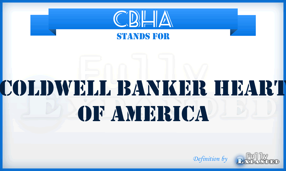 CBHA - Coldwell Banker Heart of America