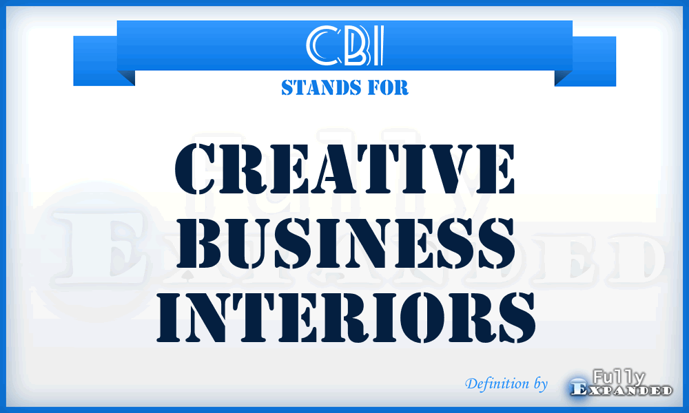 CBI - Creative Business Interiors