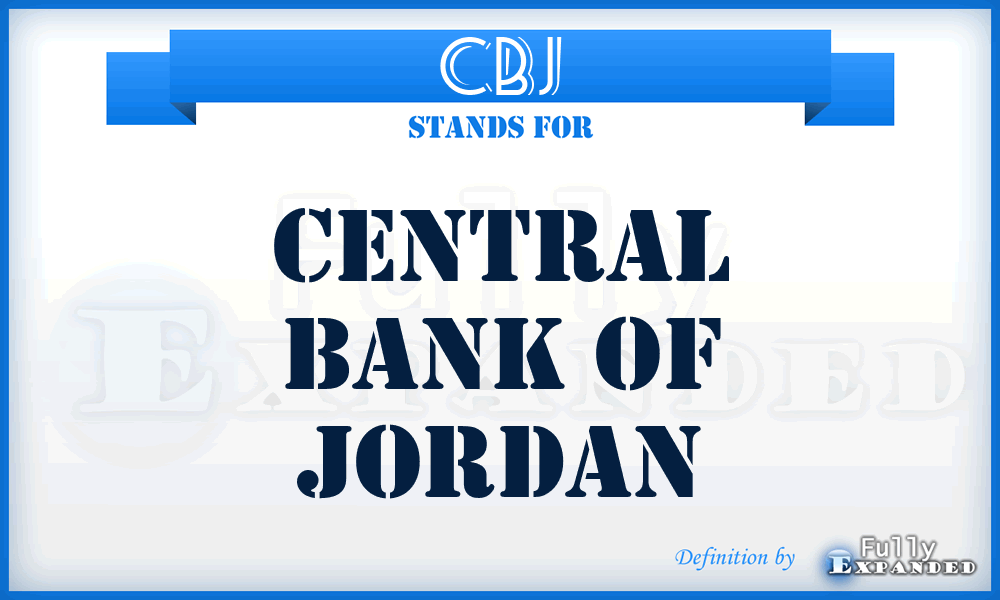 CBJ - Central Bank of Jordan