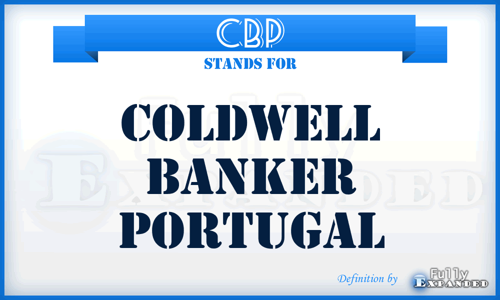 CBP - Coldwell Banker Portugal