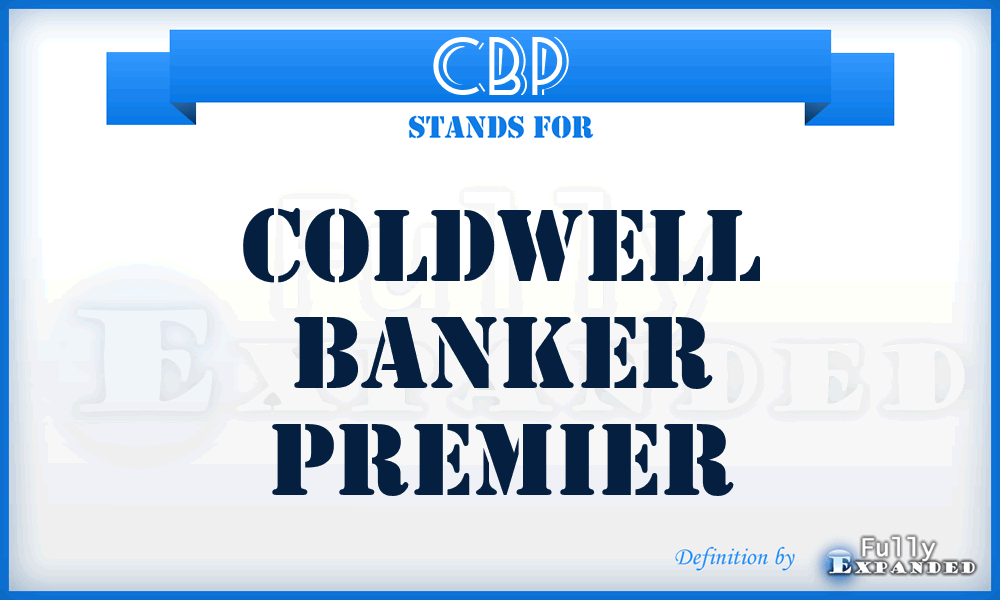 CBP - Coldwell Banker Premier