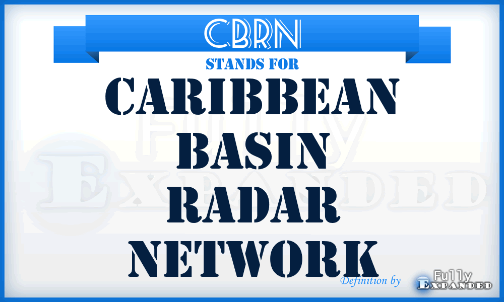 CBRN - Caribbean Basin Radar Network