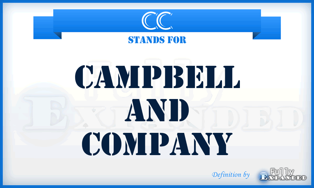 CC - Campbell and Company