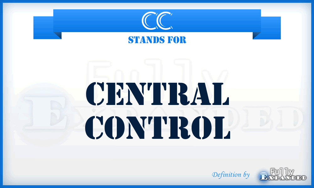 CC - Central Control