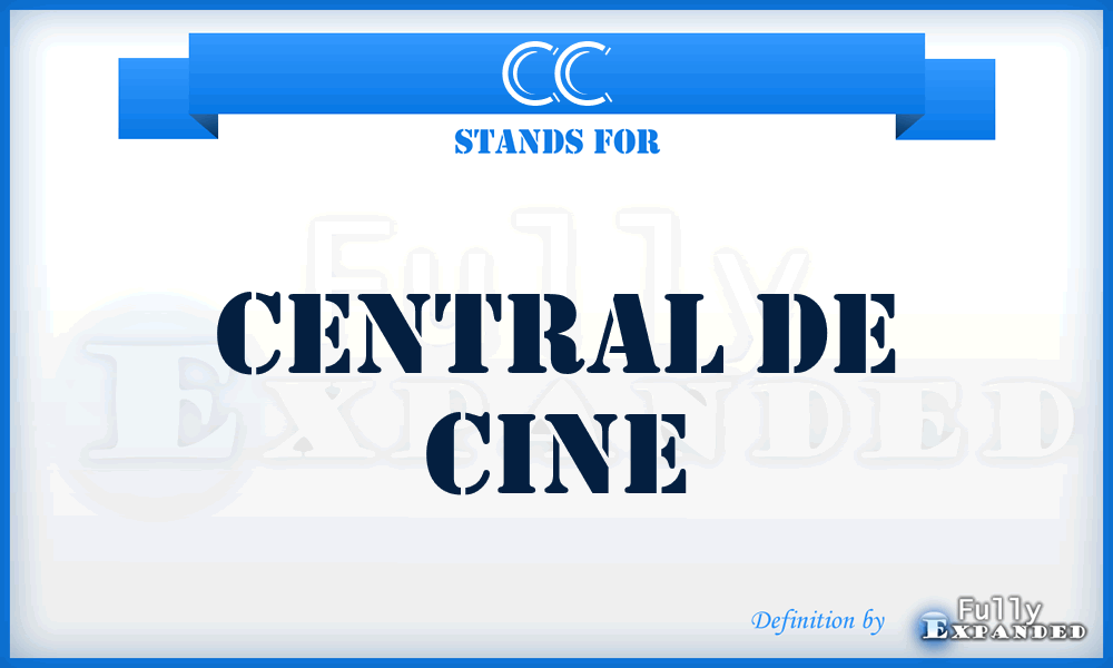 CC - Central de Cine