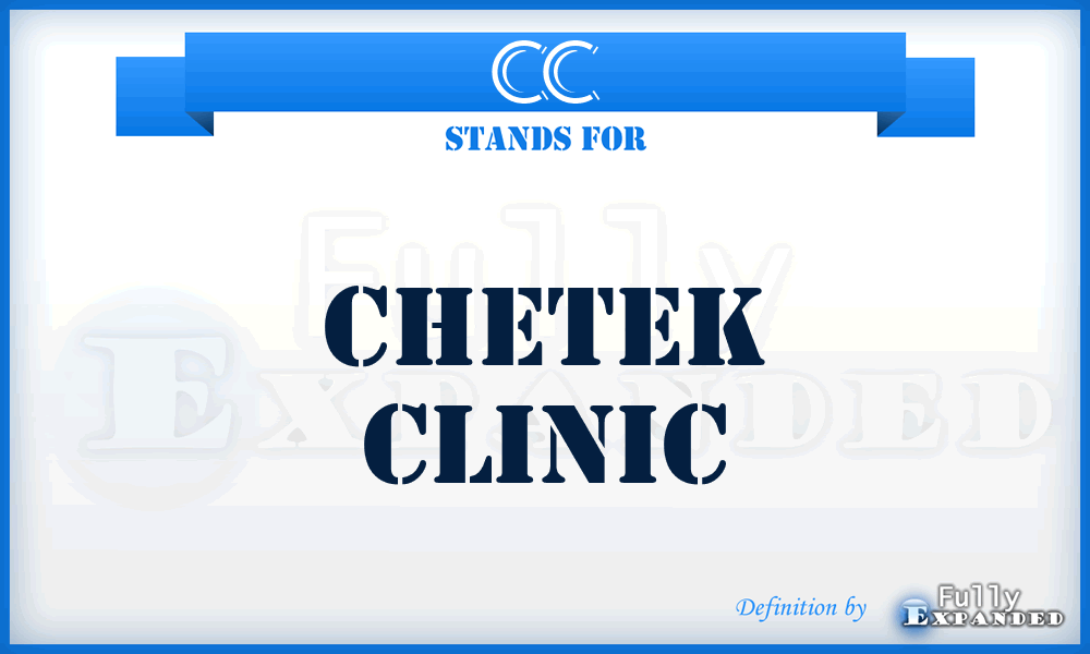 CC - Chetek Clinic