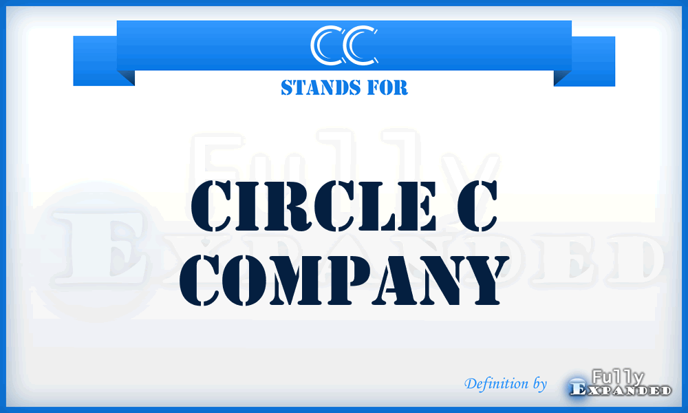 CC - Circle c Company