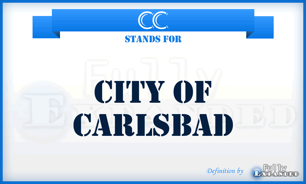 CC - City of Carlsbad