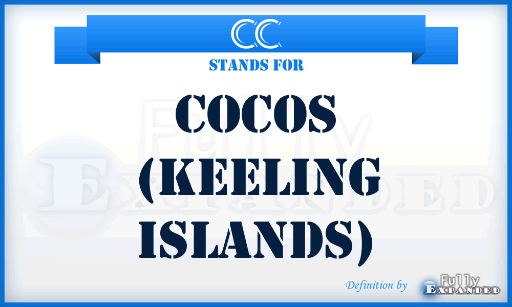 CC - Cocos (Keeling Islands)