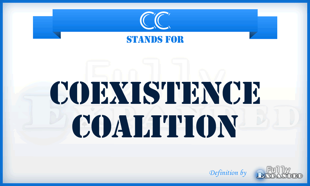 CC - Coexistence Coalition