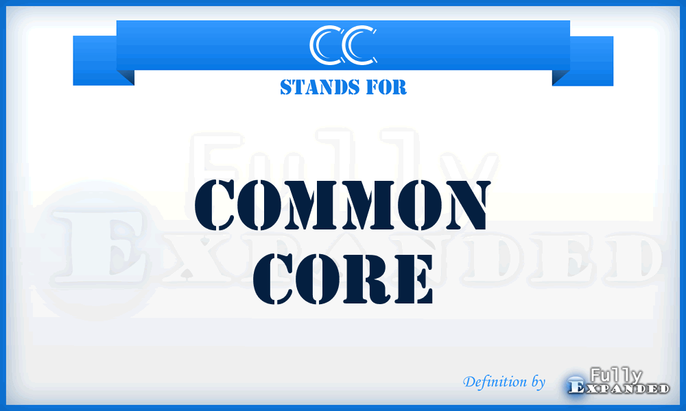 CC - Common Core