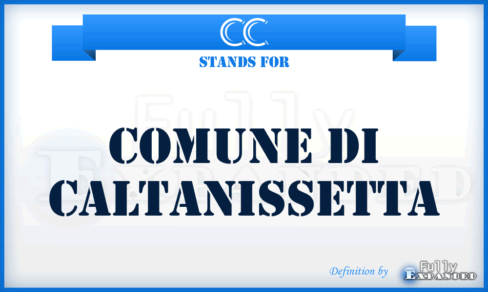 CC - Comune di Caltanissetta