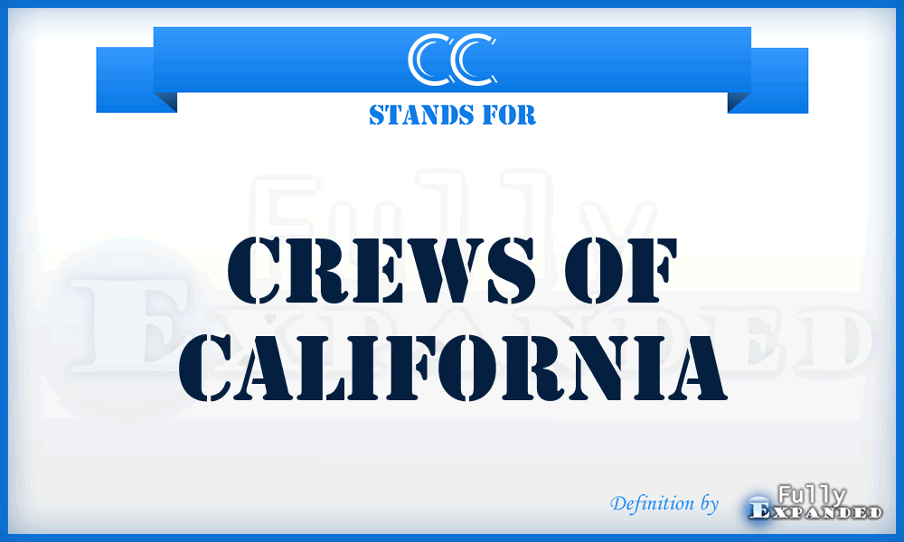CC - Crews of California