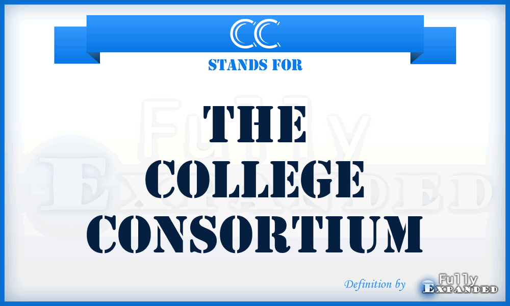 CC - The College Consortium