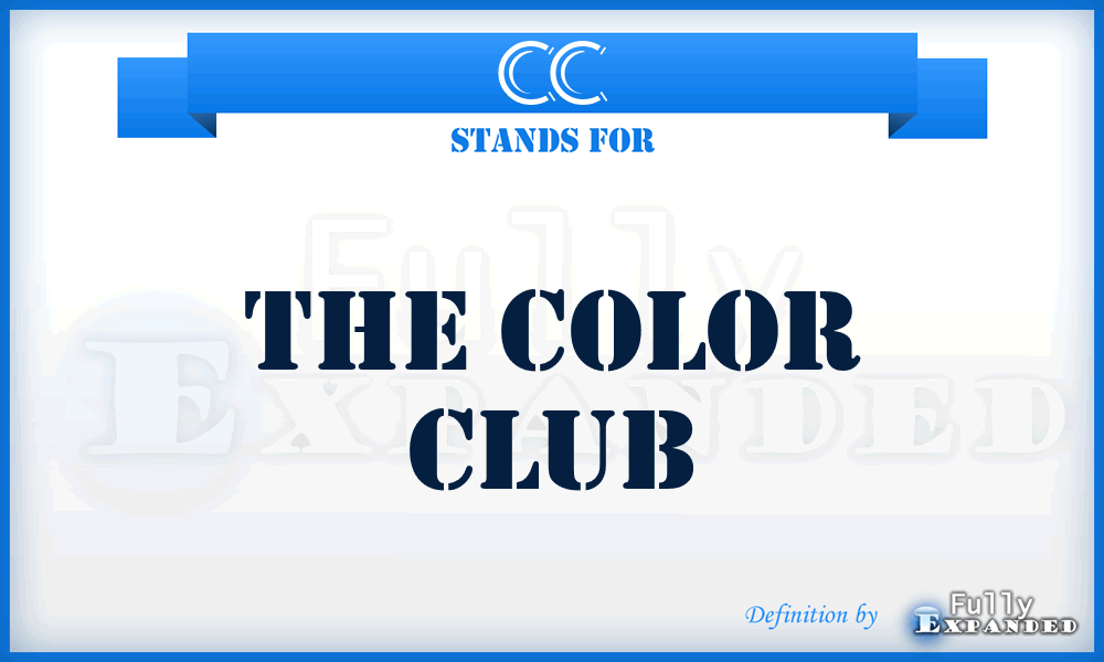 CC - The Color Club