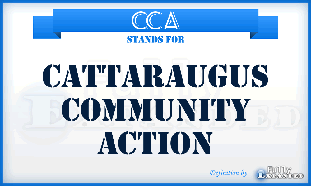 CCA - Cattaraugus Community Action