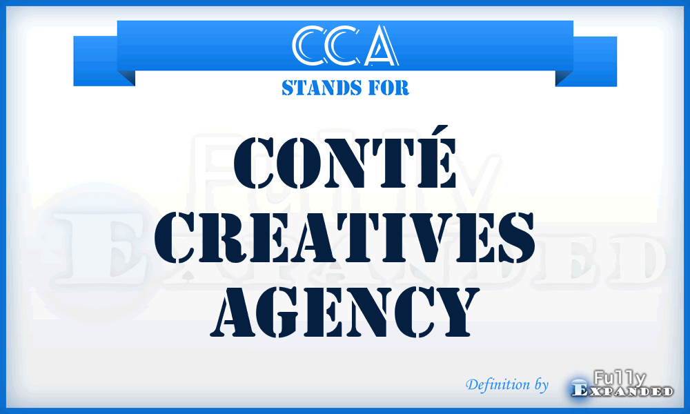 CCA - Conté Creatives Agency